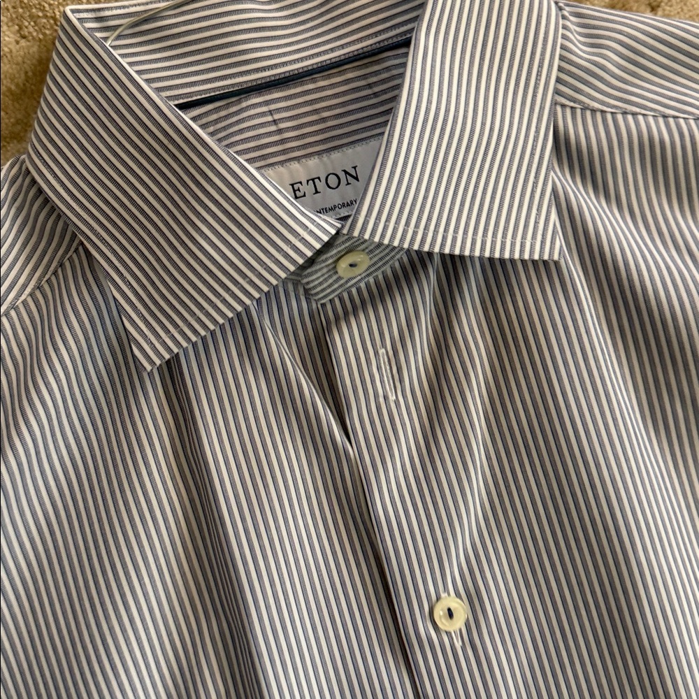 Eton like new 16 contemporary- cotton, made in Romania